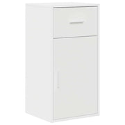 Credenza | Madia | Buffet da pranzo | Armadio da pranzo con cassetto Bianco 38 x 34 x 75 cm