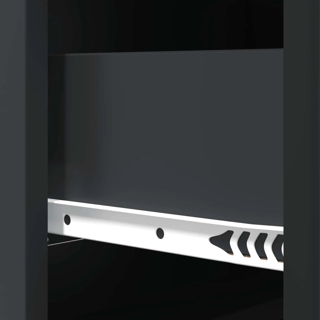 Mobile con Cassetti Nero 66 x 34,5 x 87 cm Legno ingegnerizzato 895296