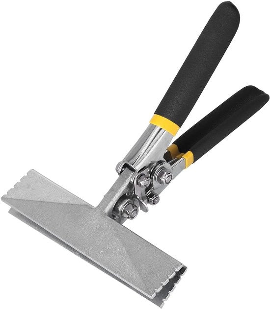 Vouwtang a 150 mm - Antiscivellamento Buigtang - Alta Qualità Acciaio Cromo-Vanadio - Vouwtang Metallico - Manuale a Destra - Per Fabbri di Tetti - Antiscivellamento Rubinetto