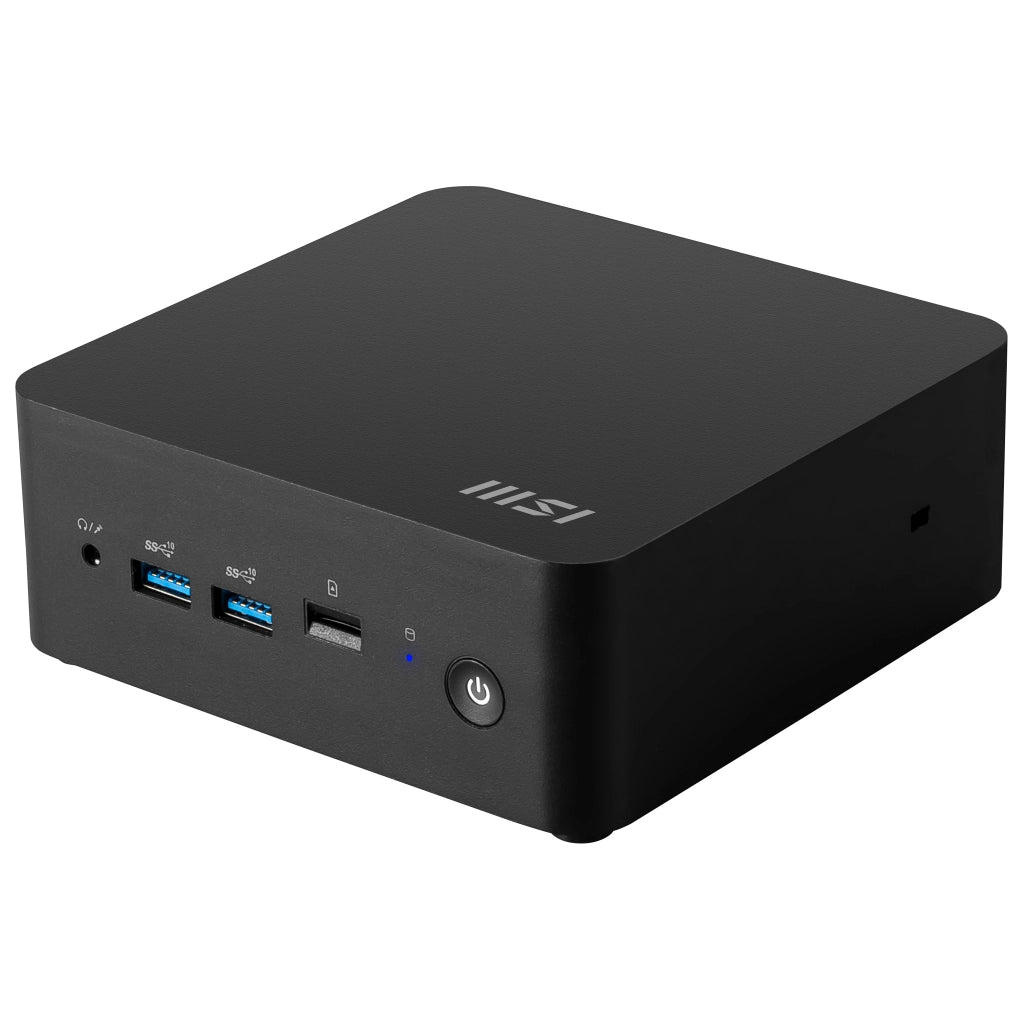 Msi cubi nuc 1mg-003eu intel core 3 100u 8 gb ddr5-sdram 512 gb ssd windows 11 pro mini pc nero - 9S6-B0B111-093
