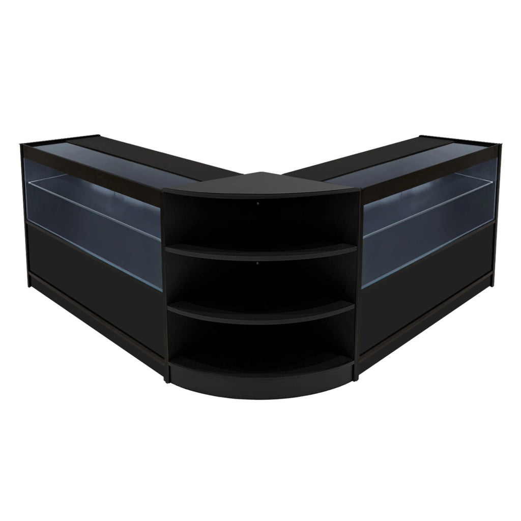Set Banconi Andromeda LED C1200 x2 e LM60 – Nero, Vetro, Chiavi