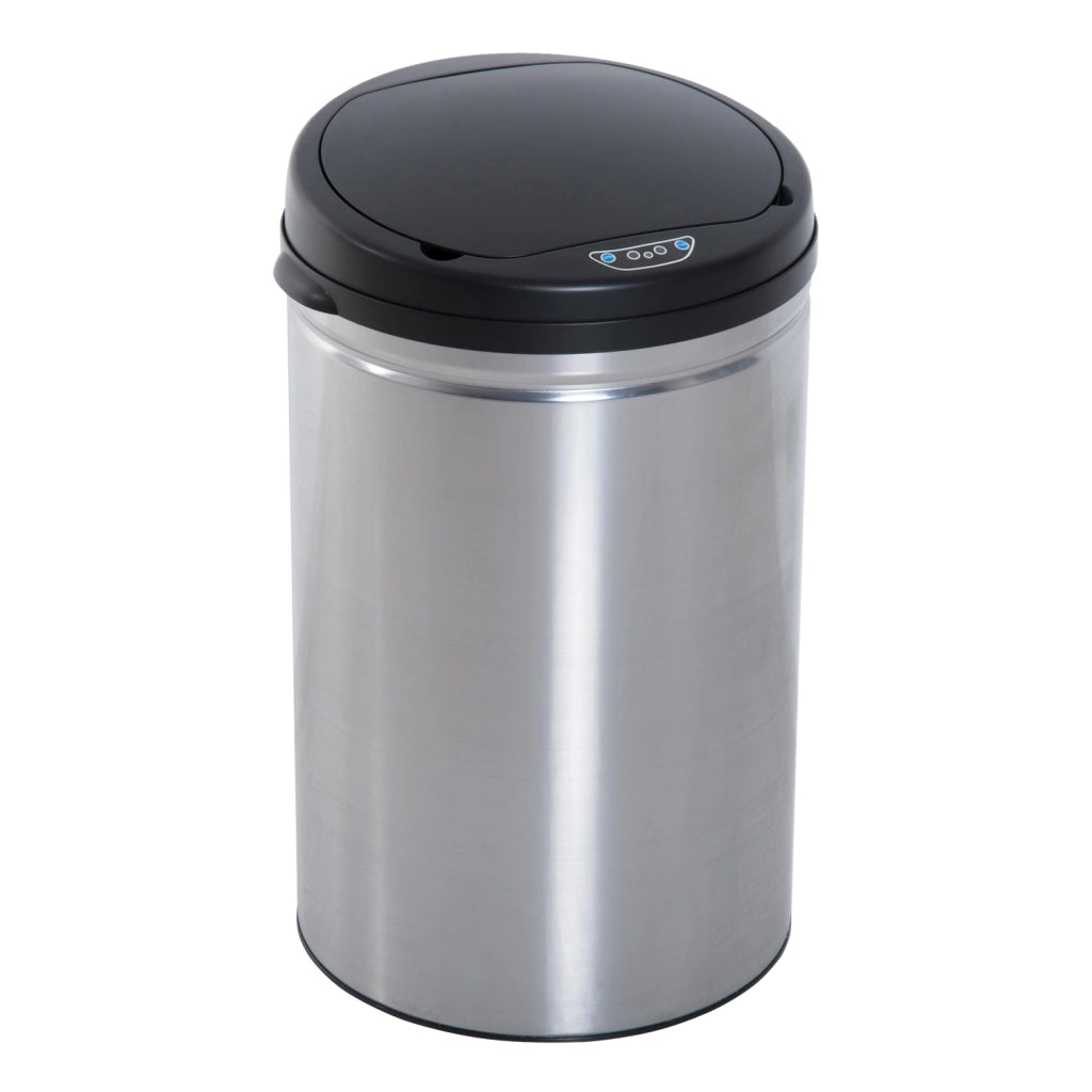 Cestino Rifiuti 30L con Sensore Movimento ¨C Zephmum ¨C Acciaio Inossidabile
