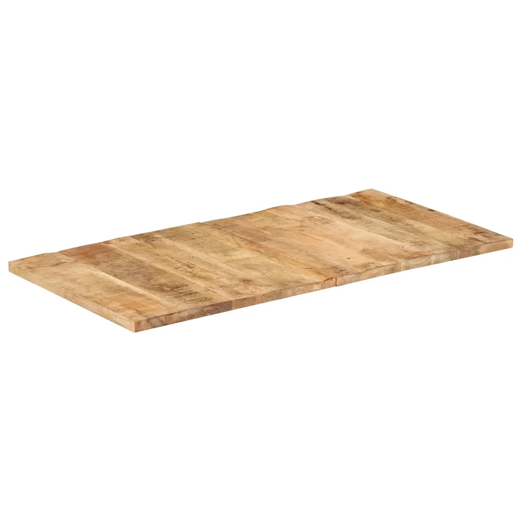 Piano Tavolo in Legno Massello Mango 25-27 mm 120x60 cm 286025
