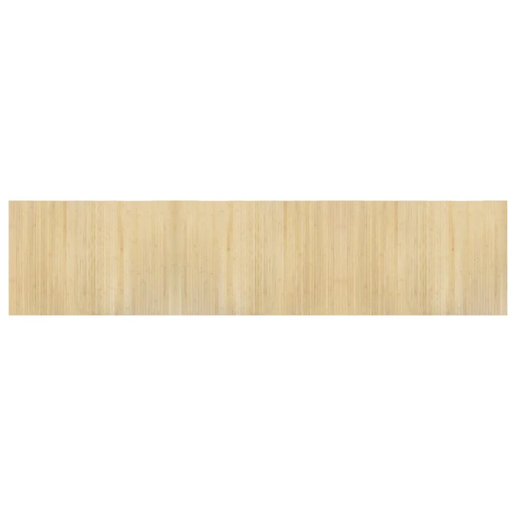 Tappeto Rettangolare Natura Chiaro 70x300 cm in BambÃ¹