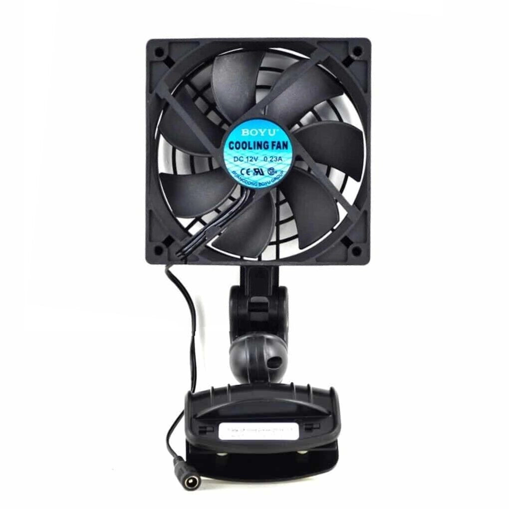 Ventola raffreddamento per acquario ventilatore orientabile 12V 4W 120MM FS120A