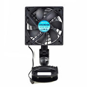 Ventola raffreddamento per acquario ventilatore orientabile 12V 4W 120MM FS120A