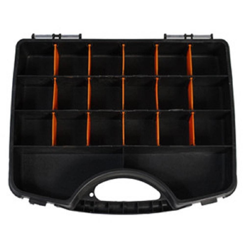 Trade Shop - Cassetta Porta Utensili 20 Scomparti Valigetta Plastica Attrezzi Organizer Accessori -