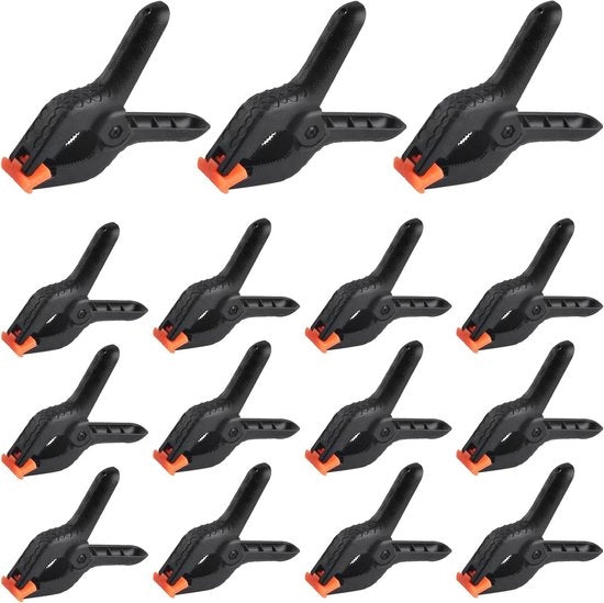 15 pezzi di viti nylon da 4 pollici - Spaziatori adattabili per progetti DIY, fotografia e lavorazione del legno