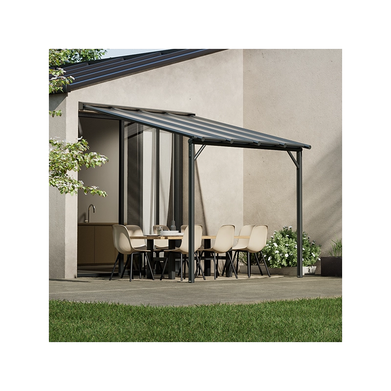 Pergola PERGOFRANCE Harmonie 3x3M - Antracite