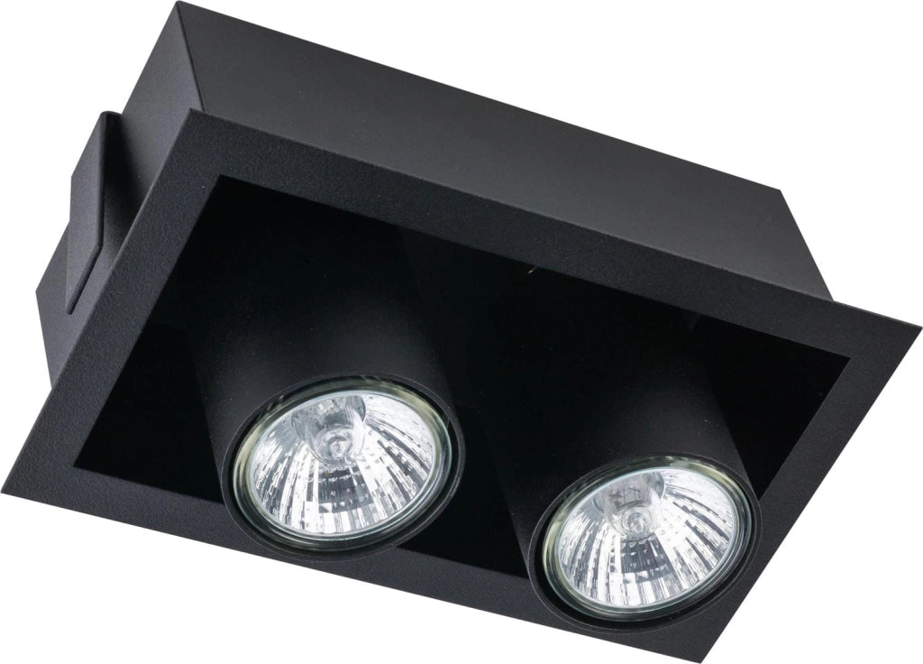 Faretto incasso Nowodvorski Downlight nero 2xGU10 8940