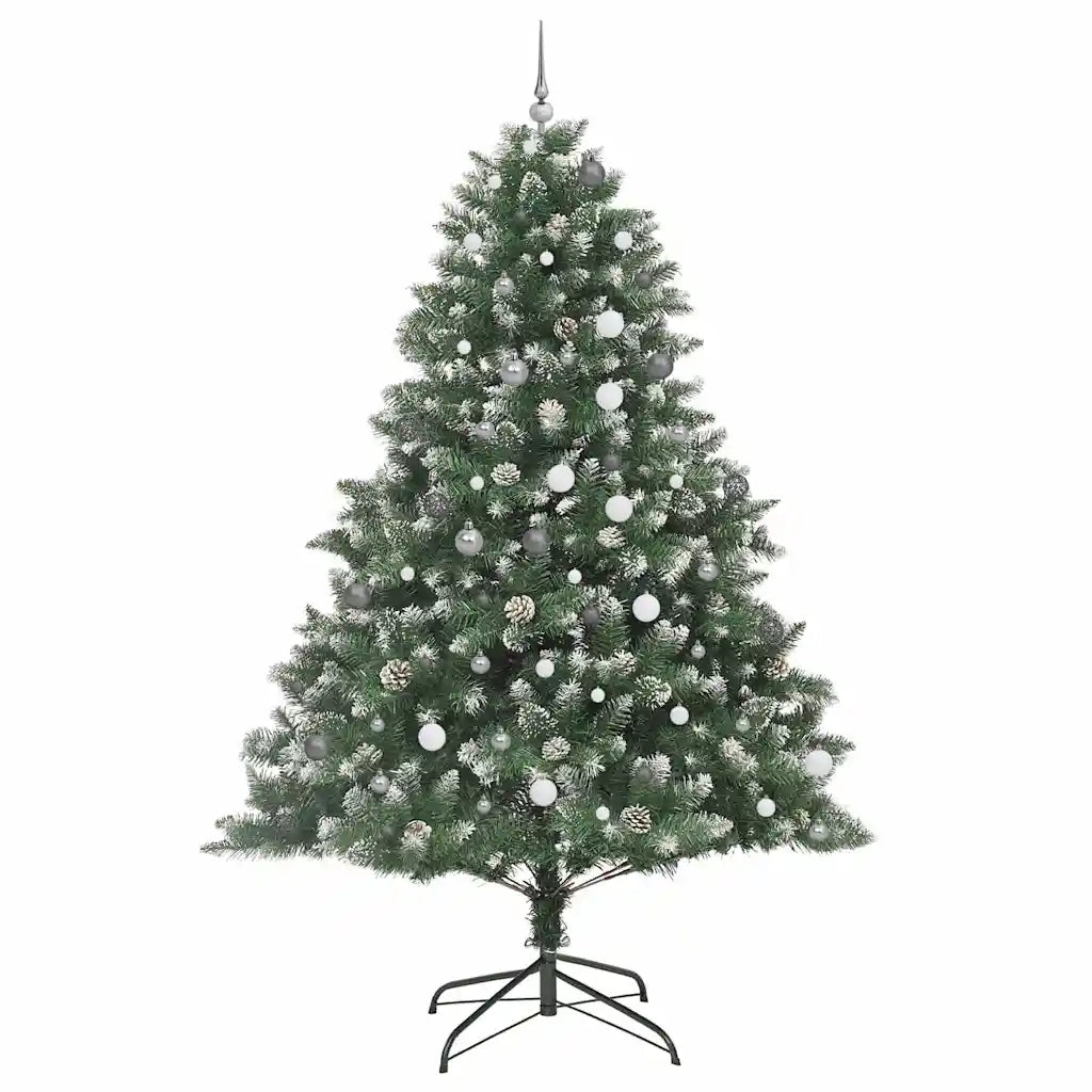 vidaXL Albero di Natale artificiale Verde PVC