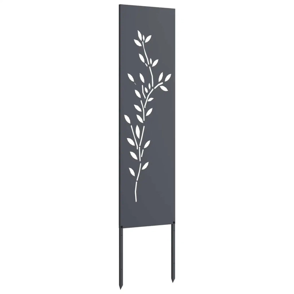 Schermo per privacy in giardino Floreale Antracite 32 x 140 cm CFW7693251