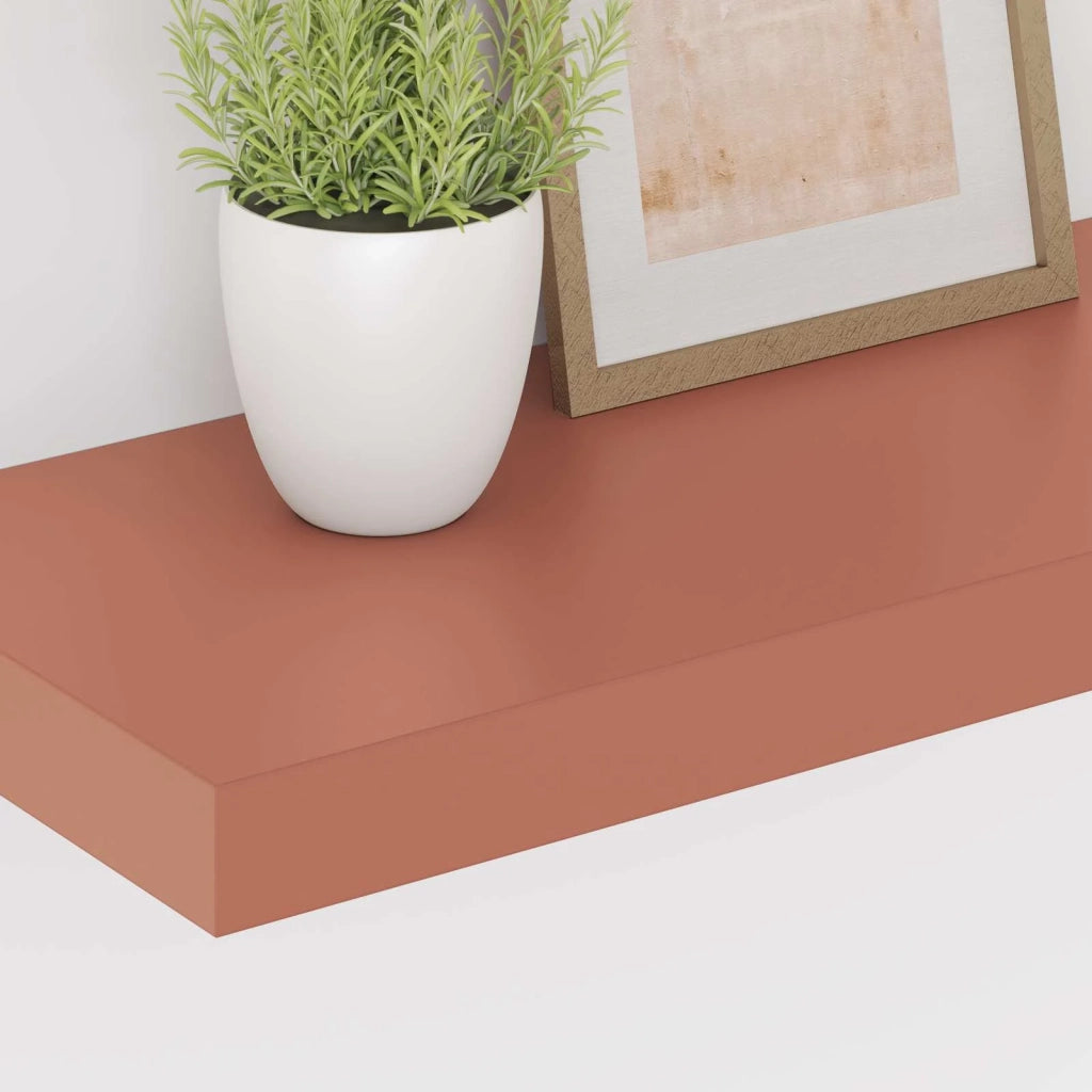 Scaffale da parete Rosso 50 x 23 x 4 cm Legno multistrato 42019923