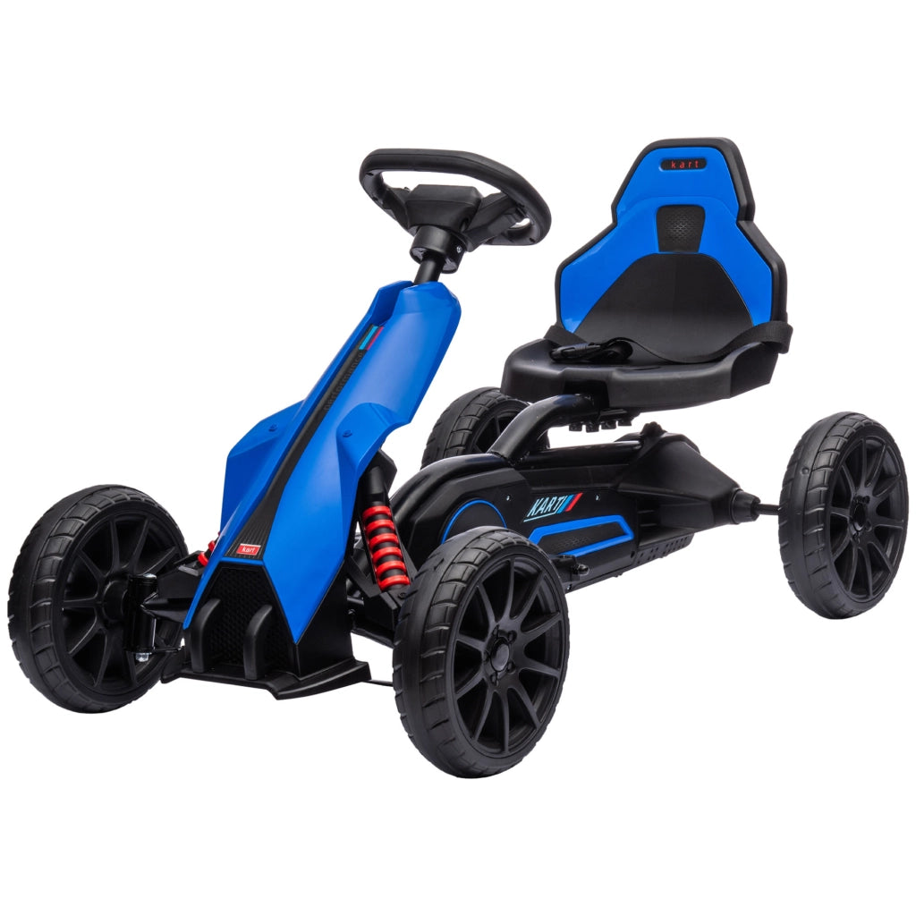 Coche Elettrico per Bambini 12V ¨C zephmum ¨C 100x58x58,5cm Blu