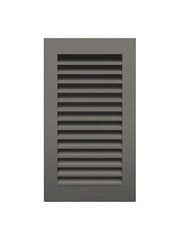 Griglia di ventilazione per camino Grafite - Hide Verticale 30x17