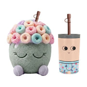 Fuzzie Sunny - Borraccia termica da 360 ml con rivestimento in peluche