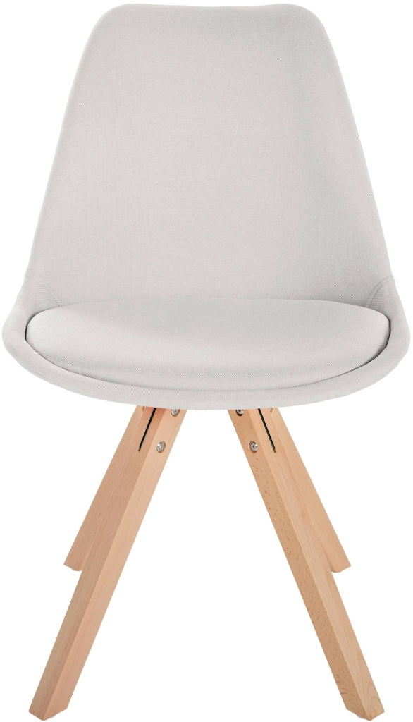 Sedia Sofia Tessuto crema,natura (quadrato)