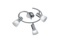 Faretto da Interno a LED in Metallo Nickel Opaco