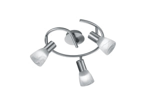 Faretto da Interno a LED in Metallo Nickel Opaco