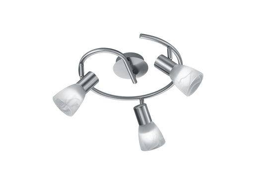 Faretto da Interno a LED in Metallo Nickel Opaco