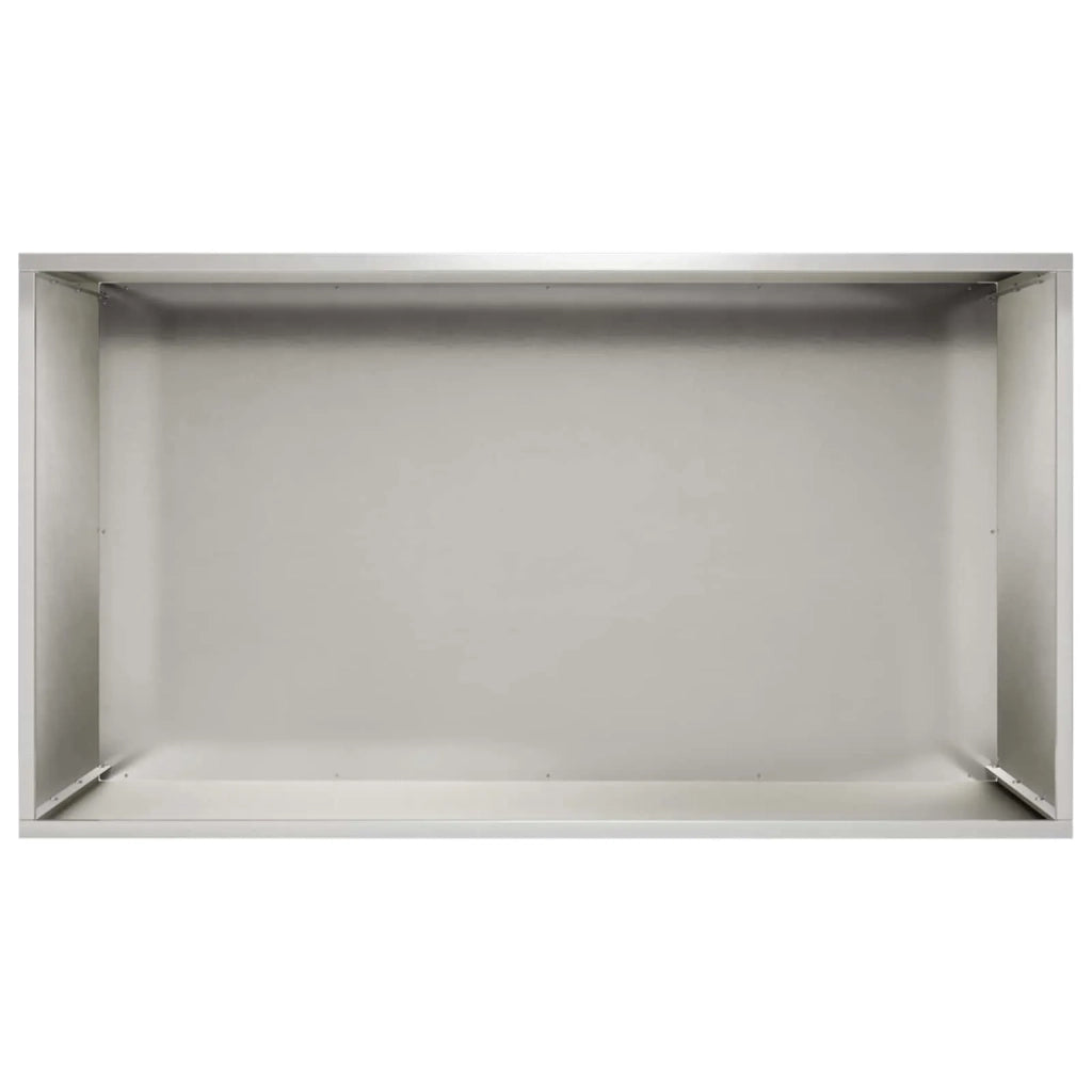 Vaso da giardino 2 pz Argento 80 x 50 x 50 cm Acciaio Inox 8005269