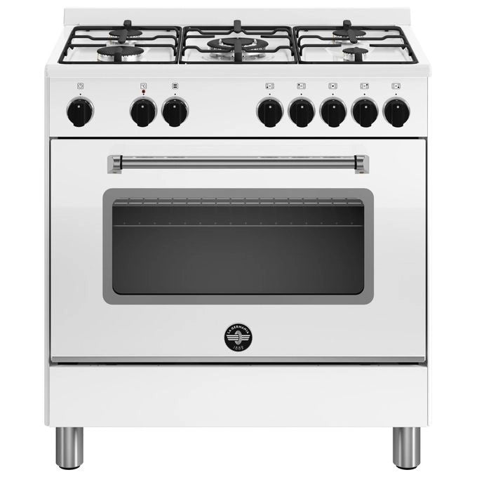 Bertazzoni La Germania Americana AMN855EBV/24 cucina Elettrico Gas Bianco A