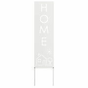 Schermo per privacy in giardino Traforo Bianco 32 x 140 cm CFW4774325