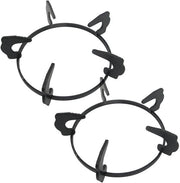 Supporto per wok 182 cm antiaderente ghisa 2 anelli per cucina a gas.