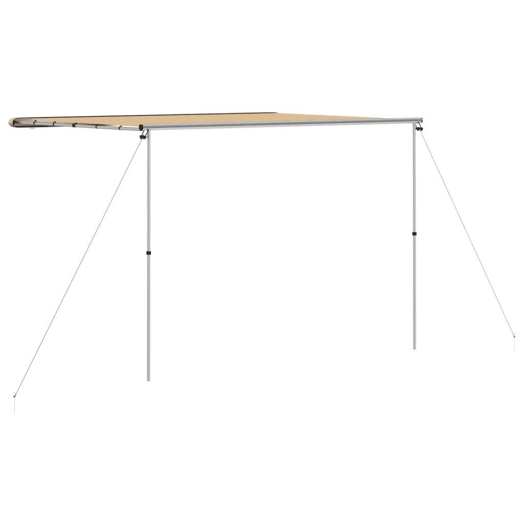 vidaXL Tendalino per Camper e Roulotte 3x2,5x2,15 m Beige