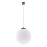 Lampada a sospensione UGO 40 verde oliva