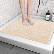 Antislip Mat di Luffa per comfort soffice - Beige 60 x 60 cm, adatto per bambini, famiglie e anziani
