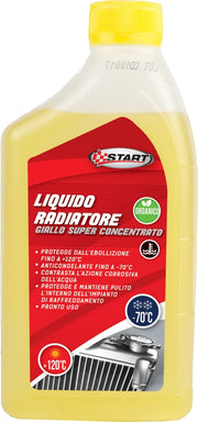 START- Liquido radiatore giallo -70Â°C per motori in alluminio