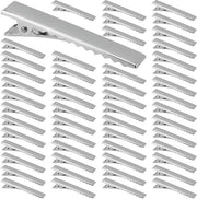 Clips per capelli 600 Stuks - 45mm Clips per capelli a forma di coccodrillo - Estremità piatta - Resistente/Duraturo - Ideali per DIY