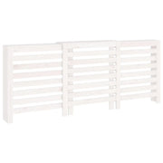 Copertura Termosifone Bianca 210x21x85 cm Legno Massello Pino CFW6932805