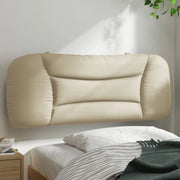 Cuscino Testiera Hvar Crema 100 cm in Tessuto 374554