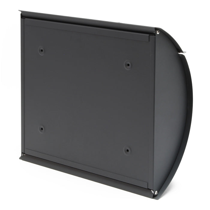 Cassetta postale singola V17, antracite in acciaio zincato verniciato a polvere