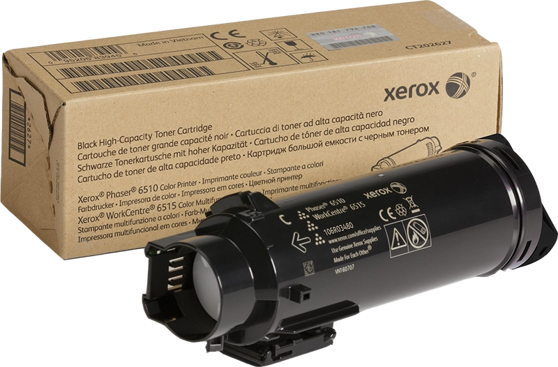 Xerox Cartuccia toner Nero a Alta capacità da 5500 Pagine per Phaser® 6510, WorkCentre® 6515 (106R03480)