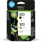 HP Confezione da 2 cartucce di inchiostro nero/in tricromia originali 303