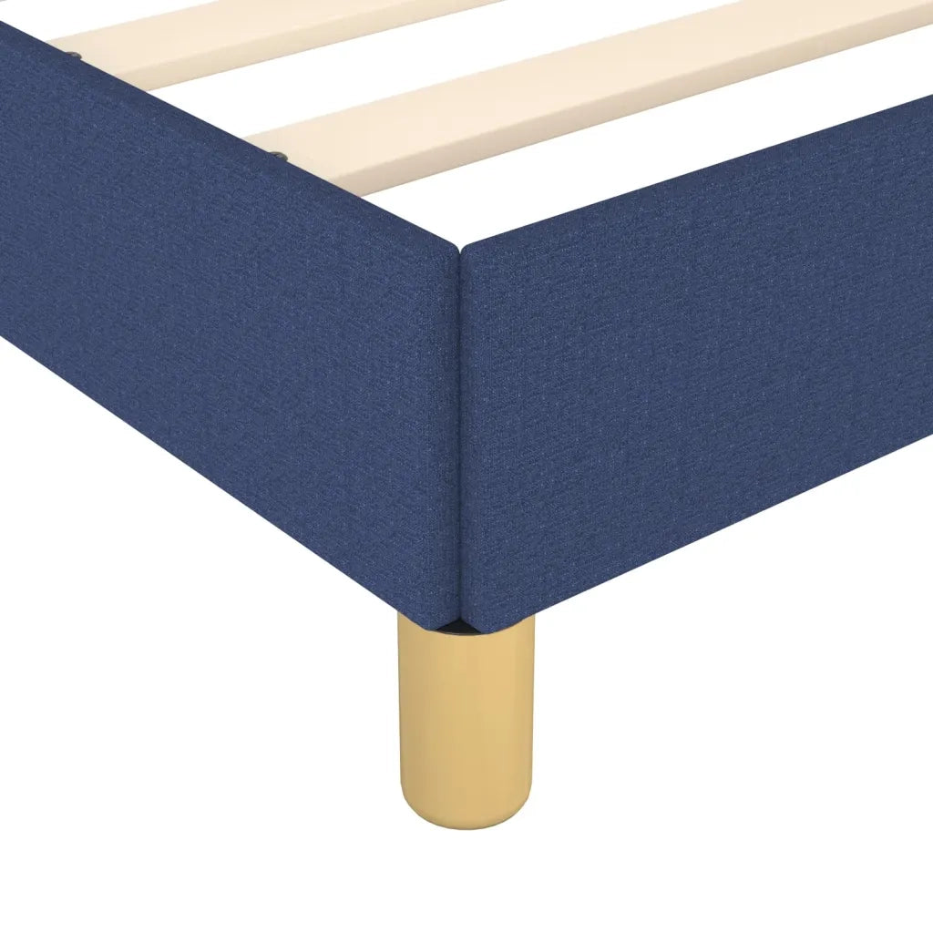 Giroletto senza Materasso Blu 140x200 cm in Tessuto 3124982