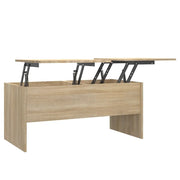 Tavolino da salotto | Tavolino da caff¨¨ | Tavolino da Soggiorno Rovere Sonoma 102x50,5x46,5 cm in Legno Multistrato