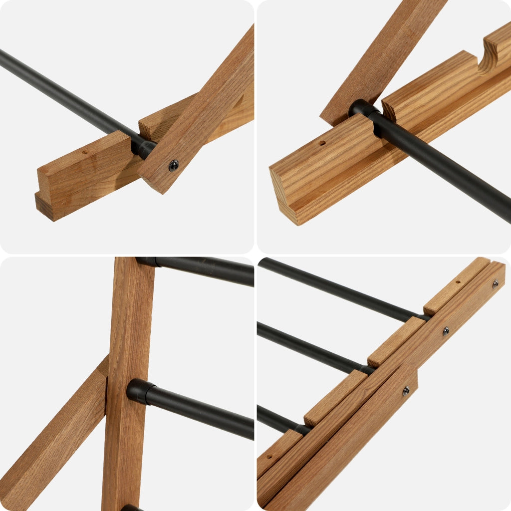 Stendibiancheria pieghevole da bagno KADAX con 5 barre