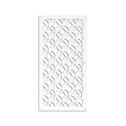 ECLECTIC - Pannello in PVC traforato - Parasole Colore: bianco, Misura: 73x148 cm