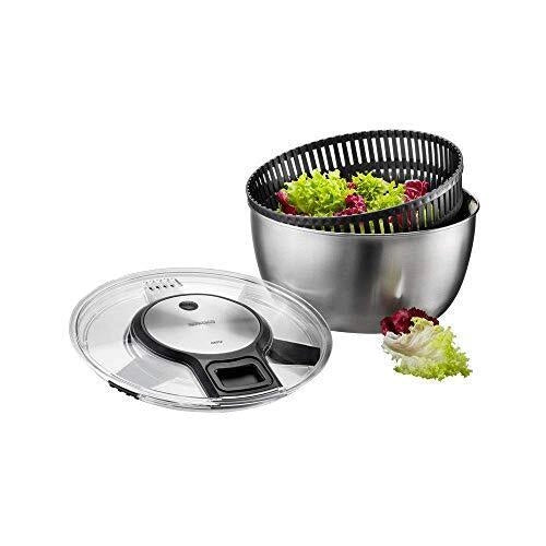 Gefu 28160 Speed Wing Centrifuga per insalata 5L in acciaio inossidabile colore Acciaio inox