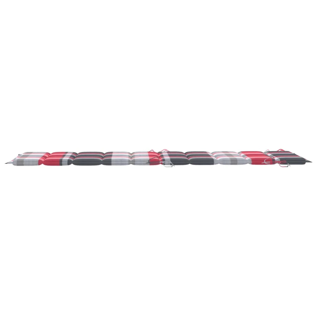 Set di 2 lettini prendisole sedie a sdraio lettini prendisole aiuole da giardino mobili da giardino con cuscini legno massello di acacia 02_0012055
