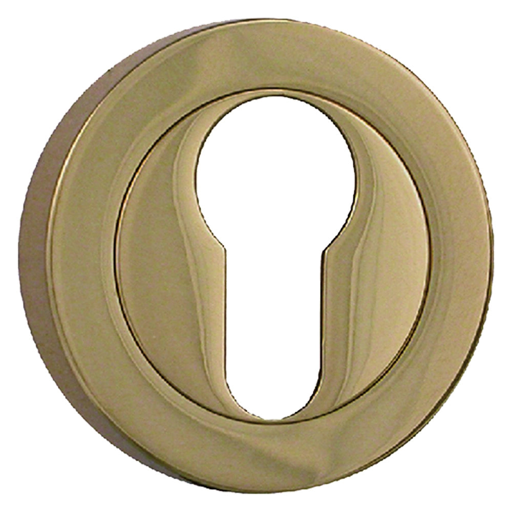 BOCCHETTA TONDA mm 45 - cromo satinato- 2 pezzi  - FORME