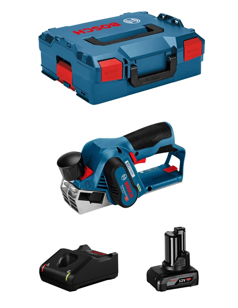 Pialletto BOSCH GHO 12V-20 (1 x 6,0 Ah + GAL12V-40 + L-Boxx 136)