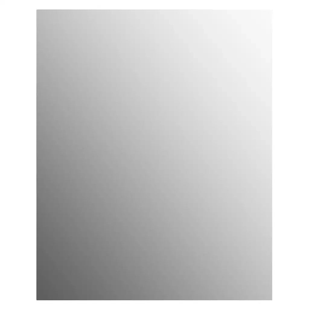 Specchio Parete-Specchio a Muro-Specchio Decorativo Rettangolare Senza Cornice con Luci LED Vetro 487893
