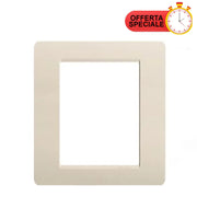 BTicino Matix Placca 3+3  Posti Avorio AM4806AV