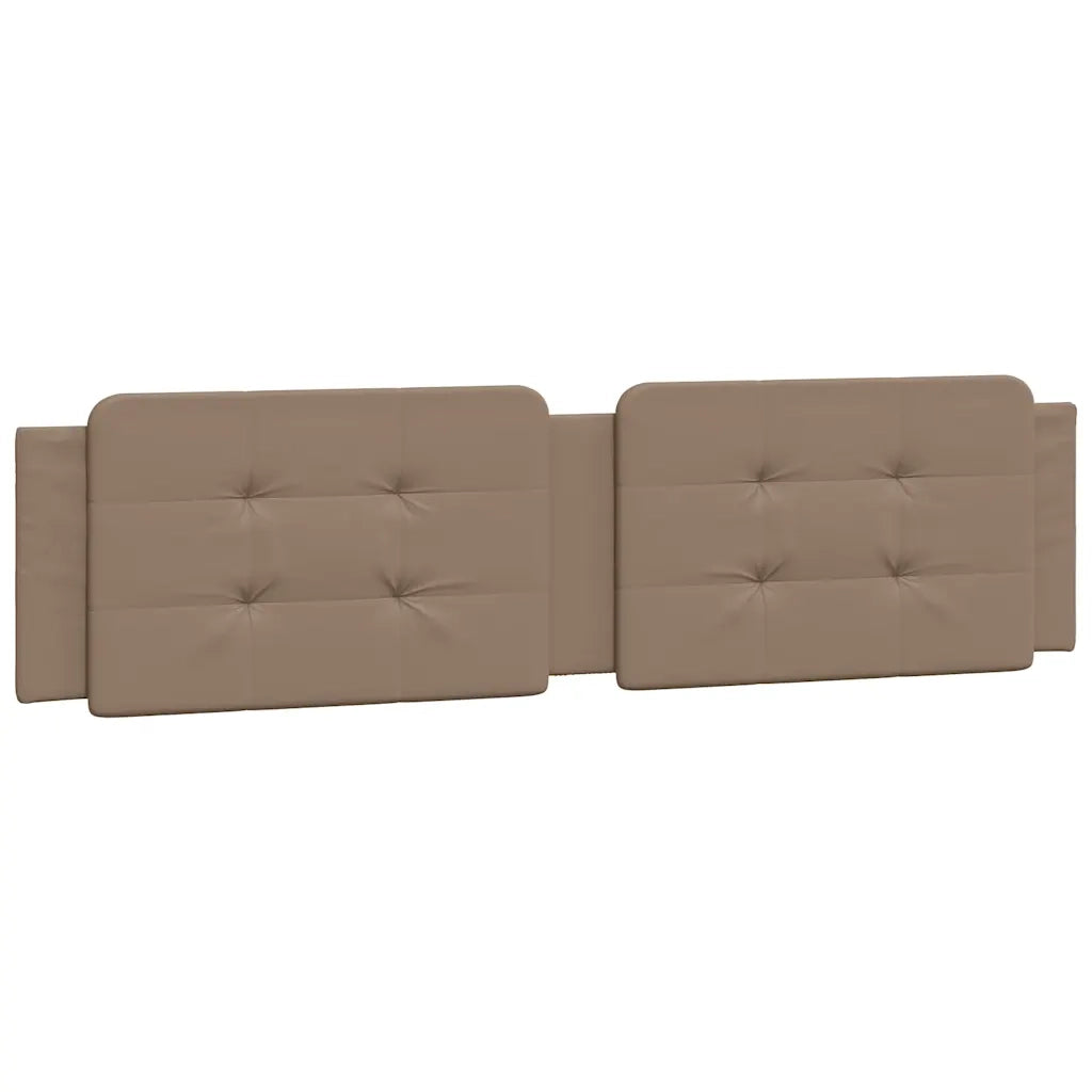 Giroletto con Luci LED Cappuccino 200x200 cm in Similpelle