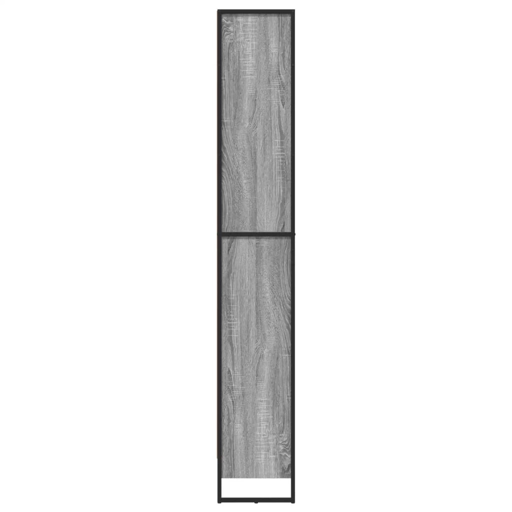 Armadio per Libri 2 pcs Grigio Sonoma 60 x 30 x 189,5 cm 3403001
